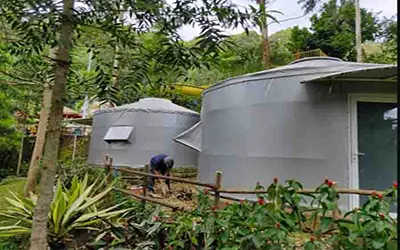 Family Camping mongol ciwidey valley resort