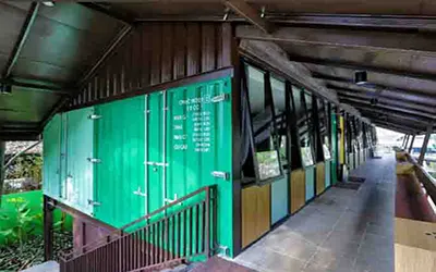 Container Lodge ciwidey valley resort