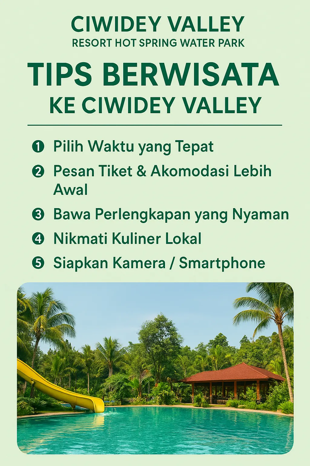 tips wisata curug ke ciwidey valley resort