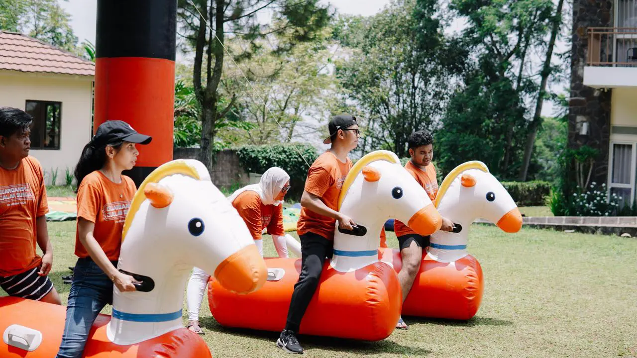Paket Outbound Inflatable ciwidey