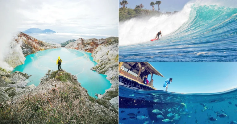 Pemandangan menakjubkan Banyuwangi