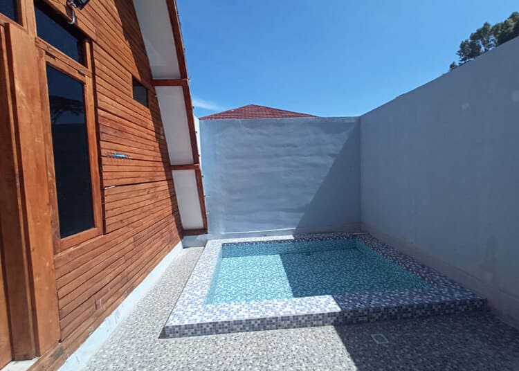 villa santung dusun strawberry walini