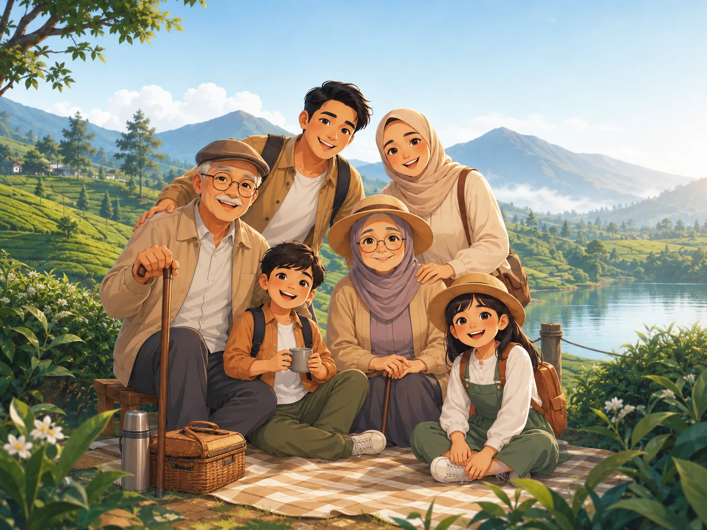 Relaxed Family Trip Relaxed Family Trip