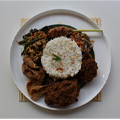 main course bali Tierra resto astakaia cottage