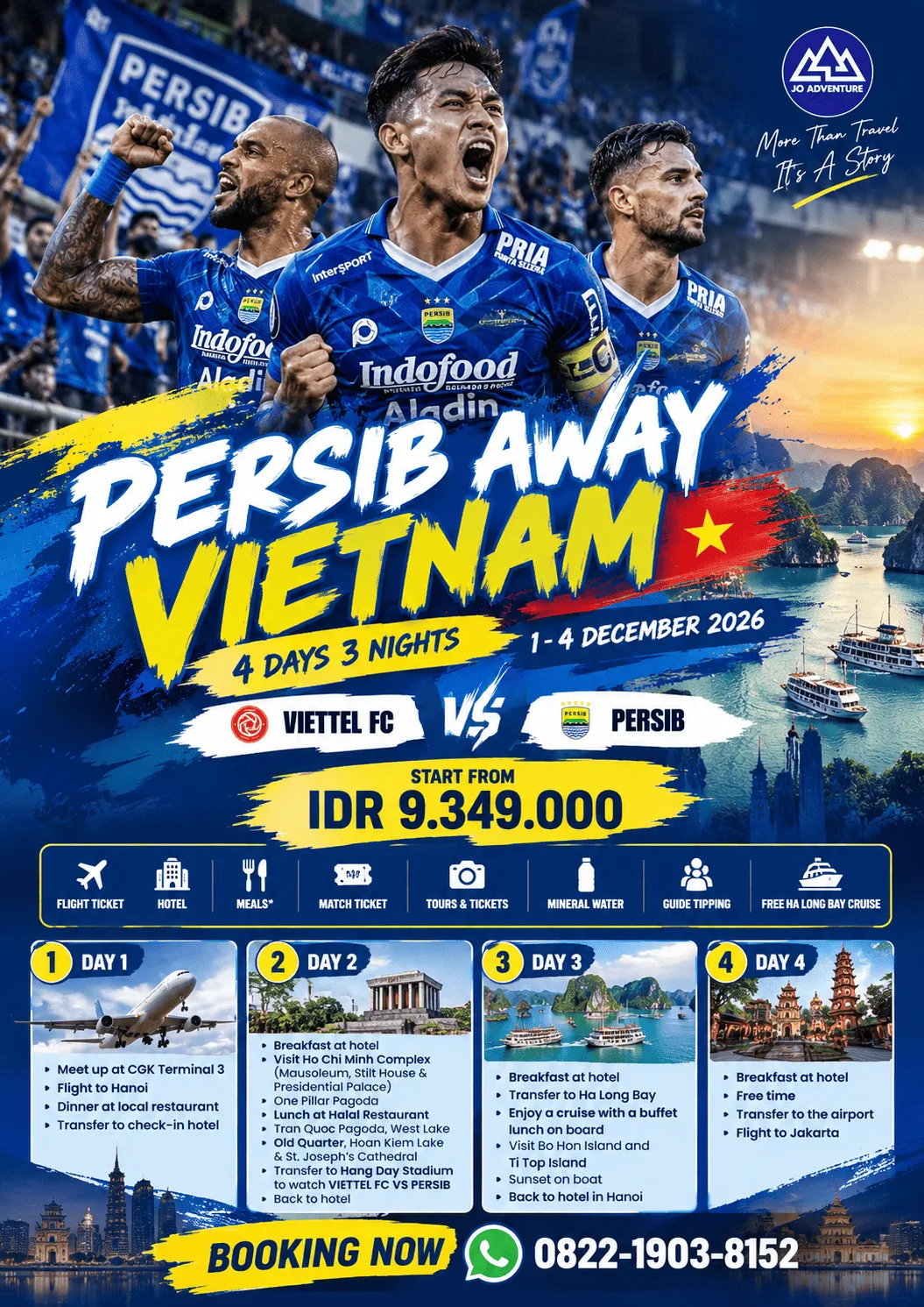 Persib away vietnam