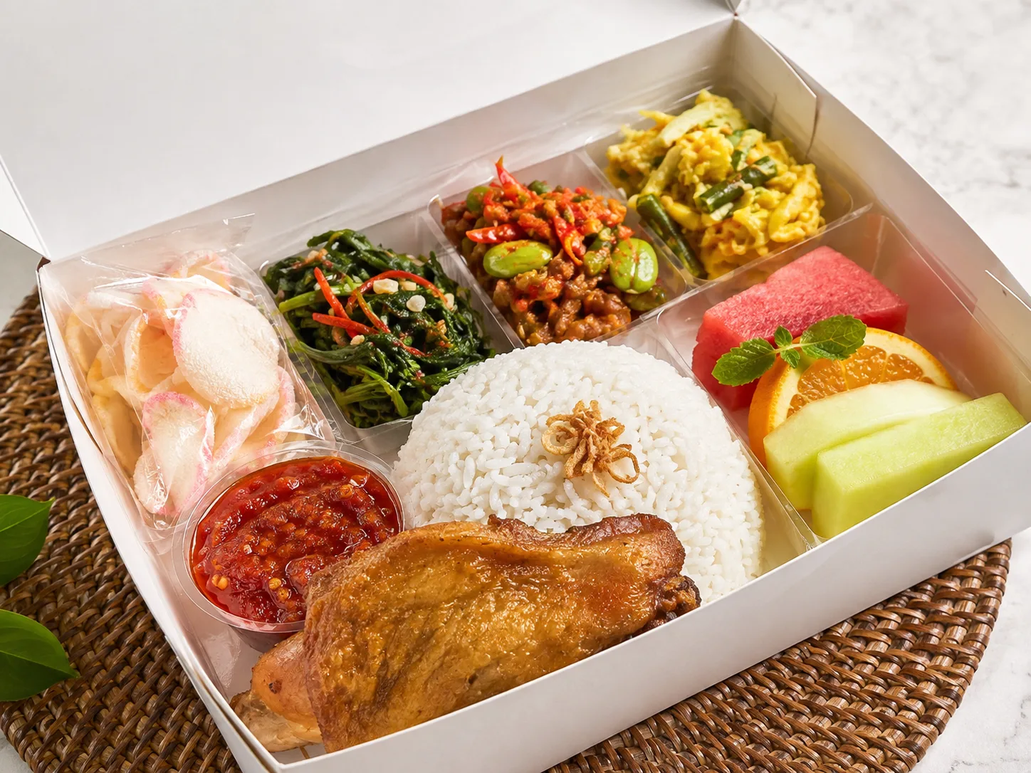 Paket nasi box Jo Catering