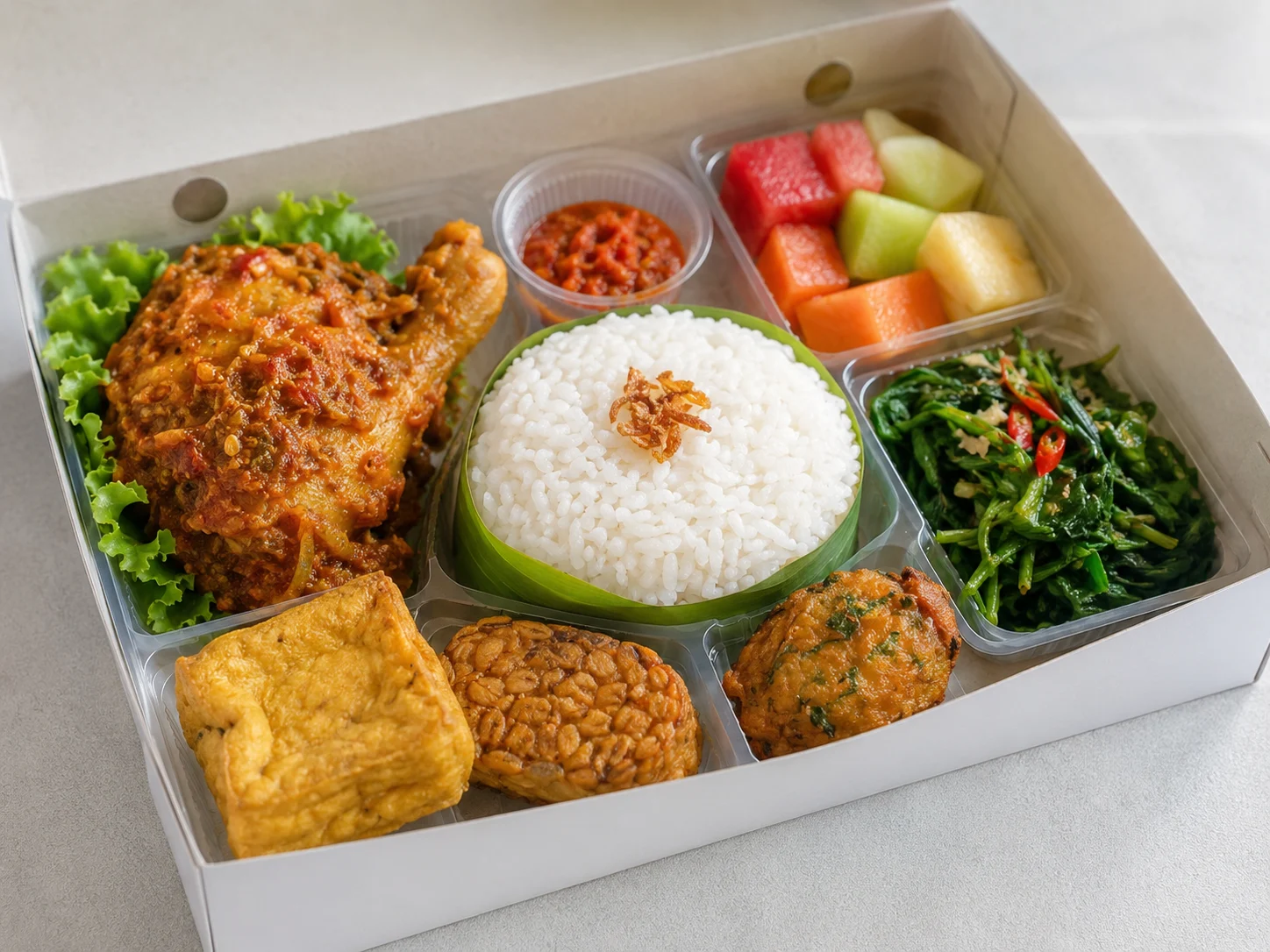 Paket nasi box premium Jo Catering