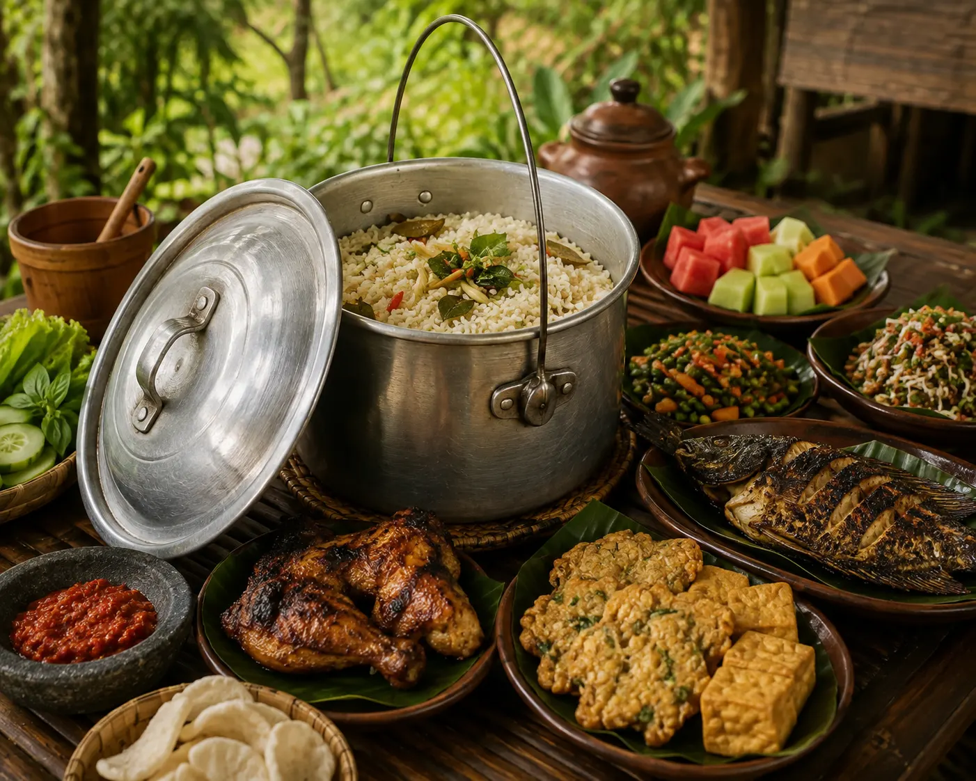 Paket nasi liwet Jo Catering