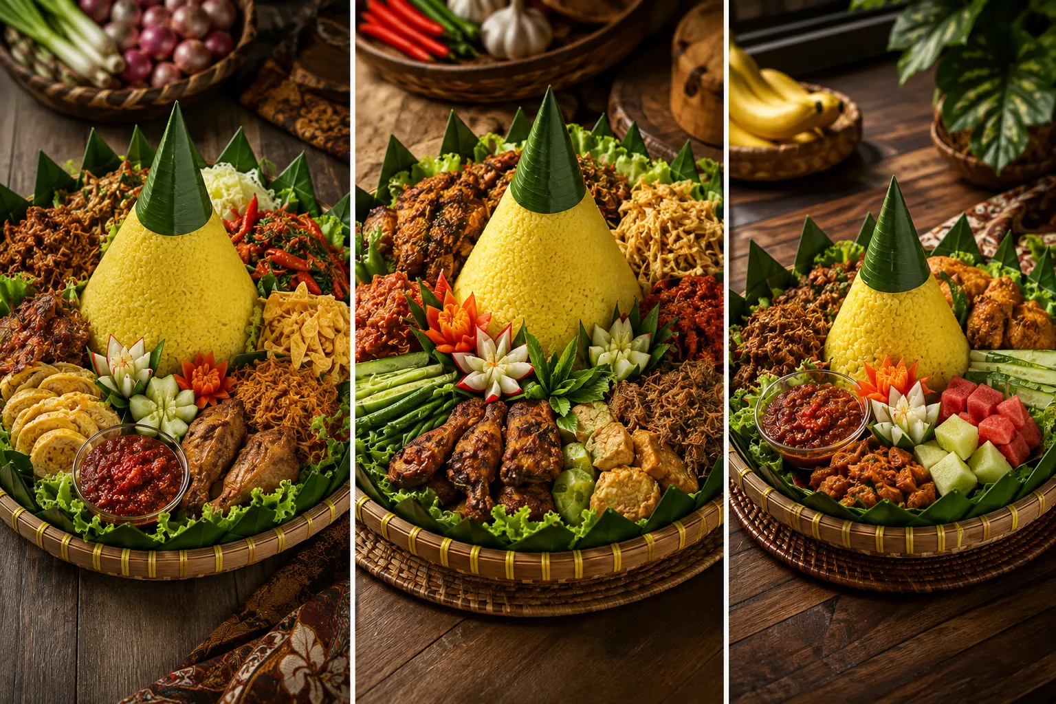 Nasi tumpeng Jo Catering
