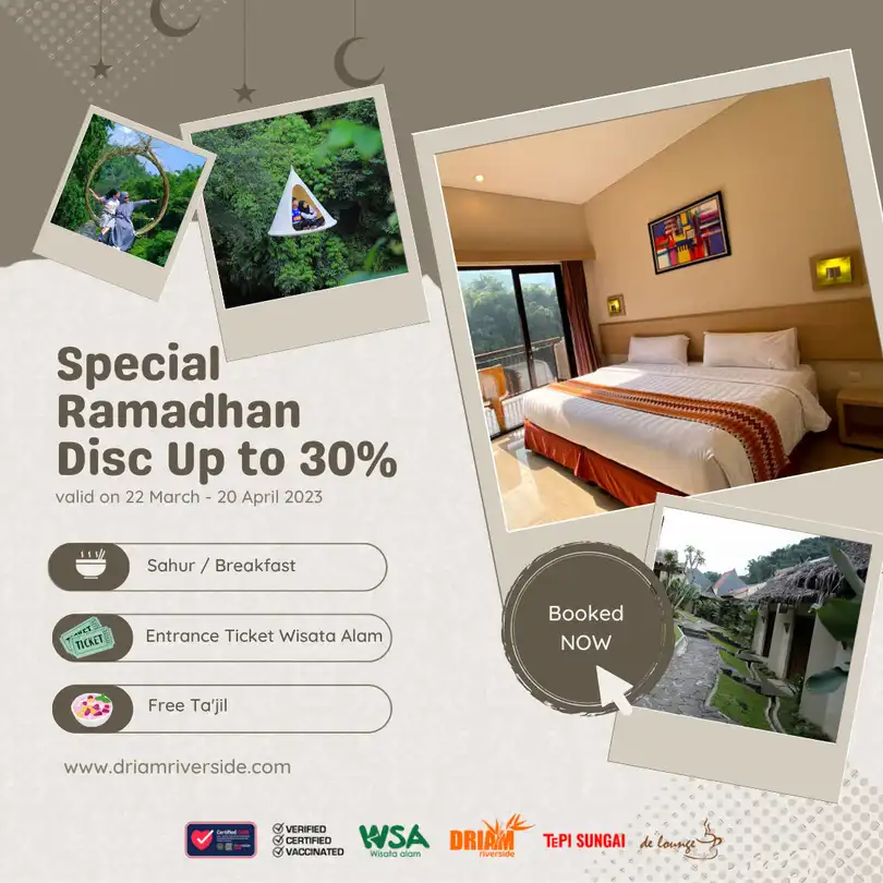 Special Ramadhan discount Room Rate Driam Resort Ciwidey up 30%