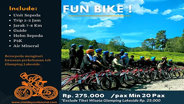 paket outbound ciwidey fun bike