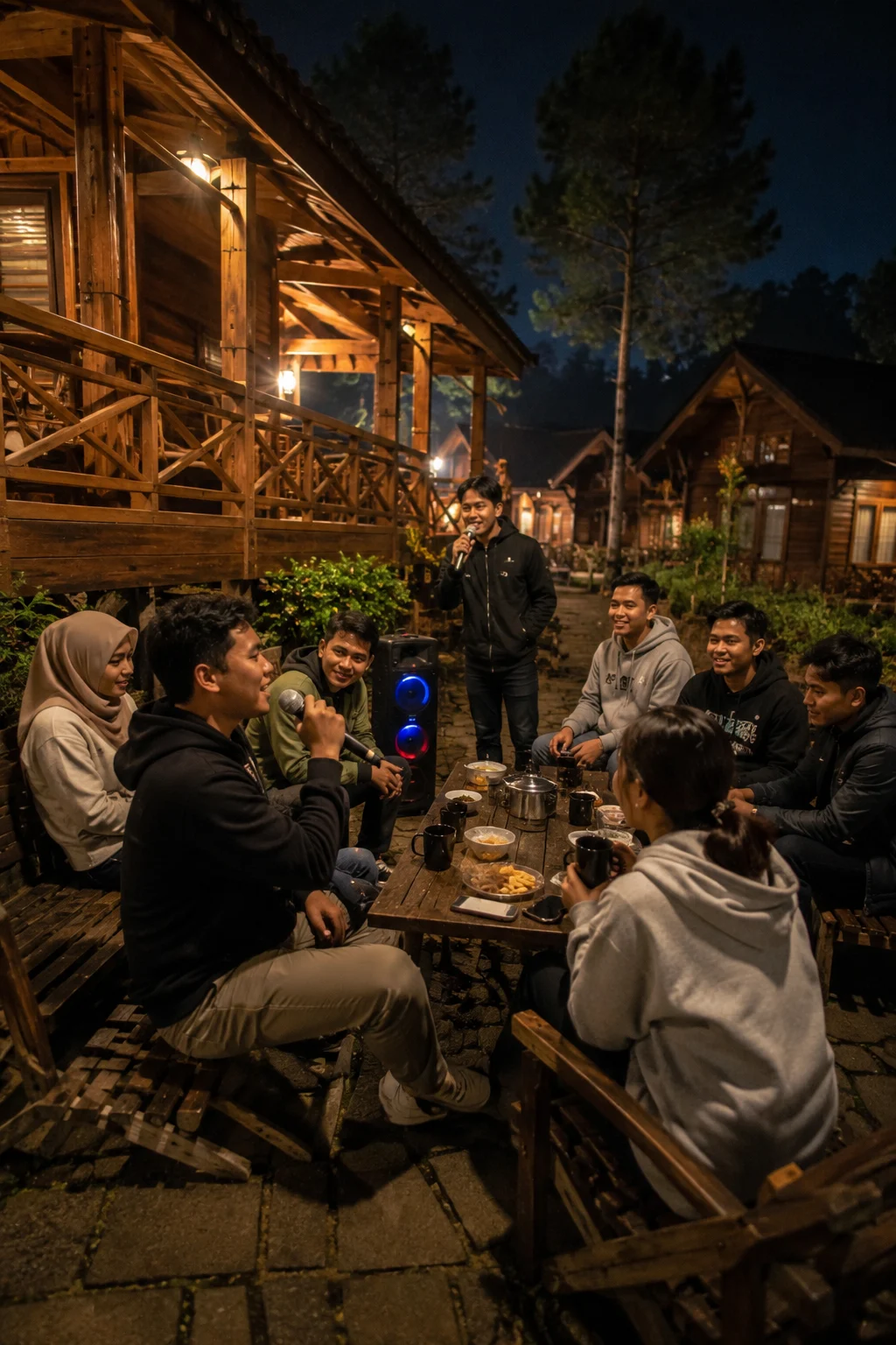 Lingkungan penginapan Patuha Resort