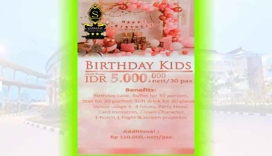 event Hotel Sutan Raja Soreang