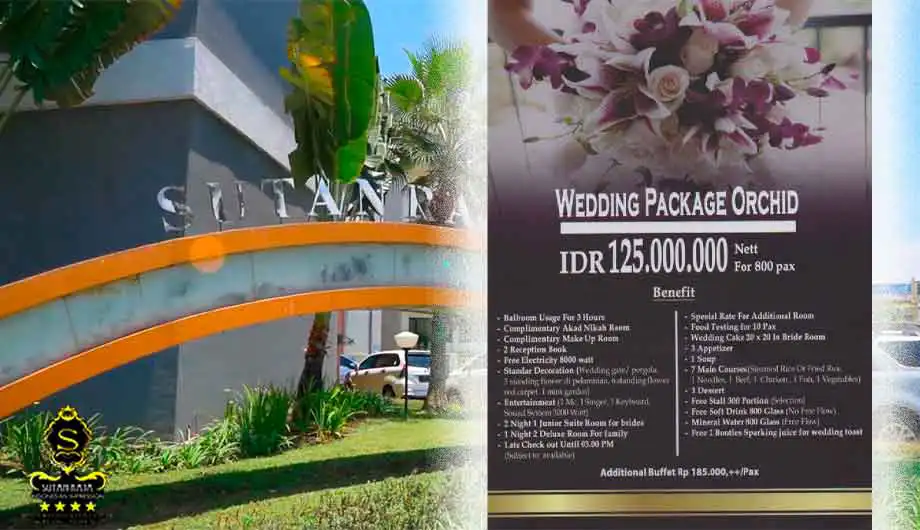 Paket Wedding Orchyd Sutan Raja Hotel Soreang