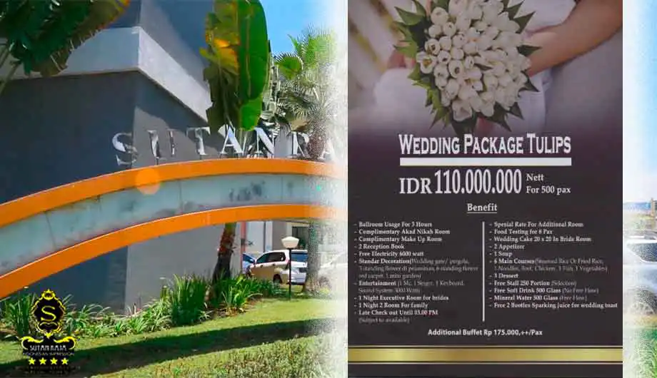 Paket Wedding Tulips Hotel Sutan Raja Soreang
