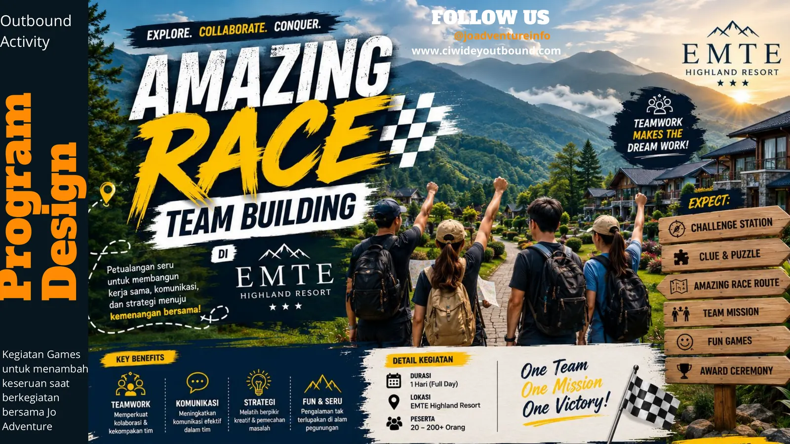 Cover Amazing Race Team Building