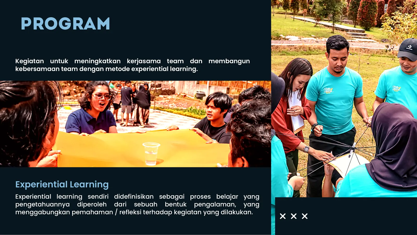 Dokumentasi program experiential learning Amazing Race