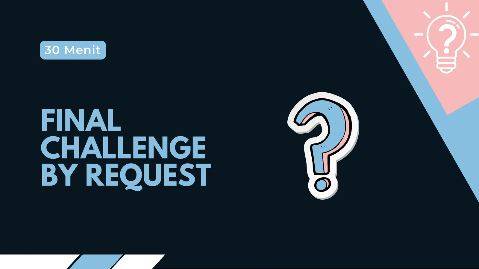 Final Challenge by Request